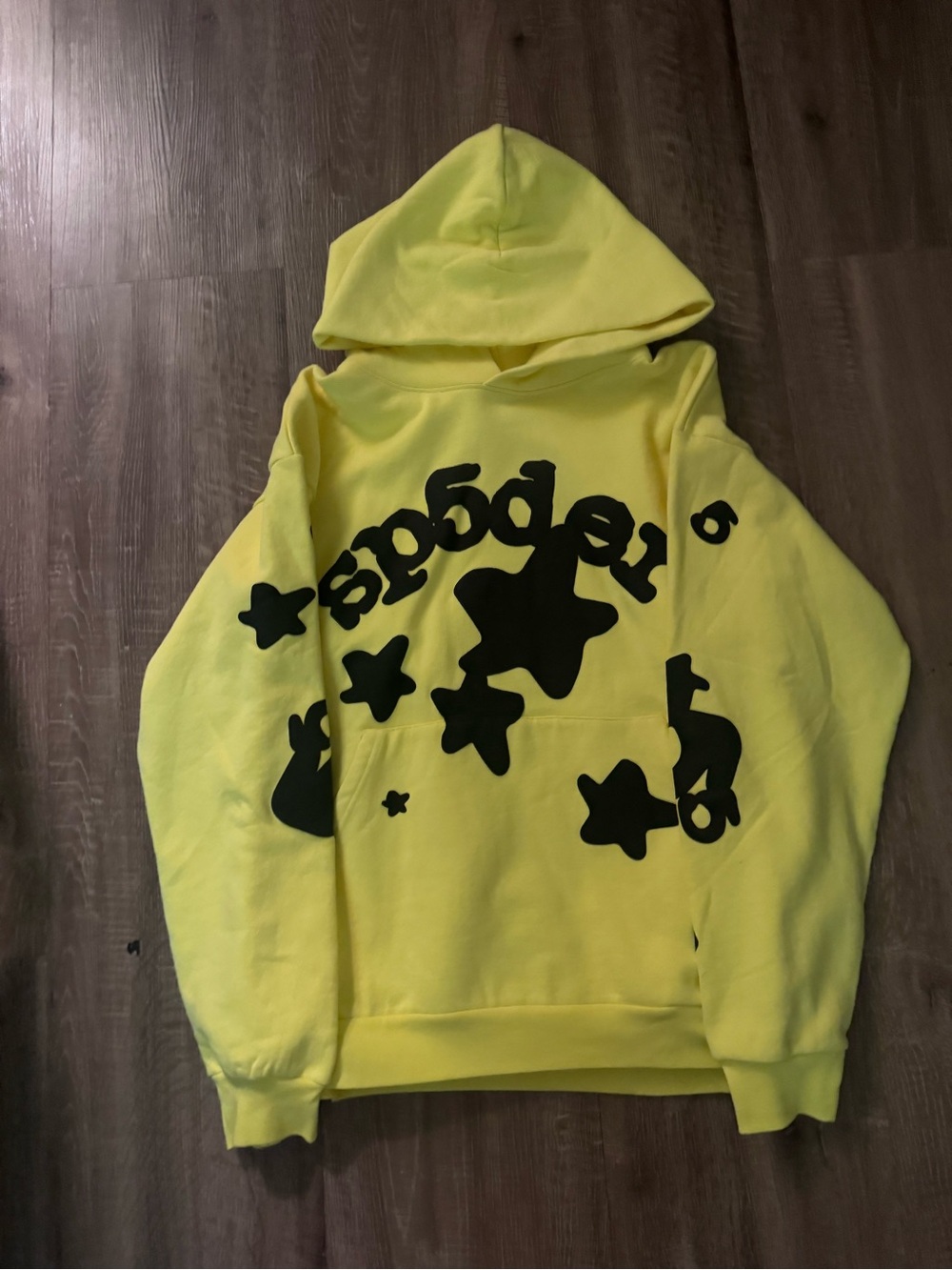 Sp5der hoodie size large